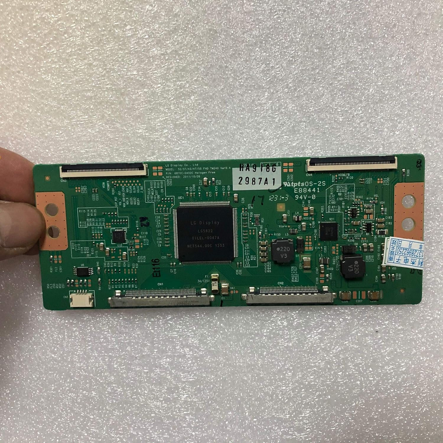 Placa T-Con 6870C-0402C / TM240 VER0.4 (32”–55” FHD)