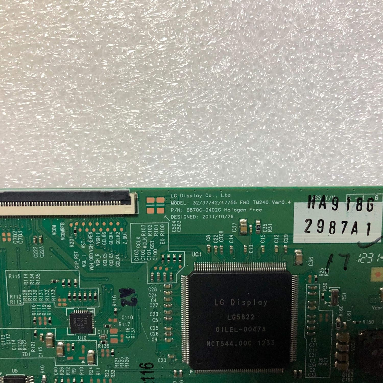 Placa T-Con 6870C-0402C / TM240 VER0.4 (32”–55” FHD) - Imagen 2