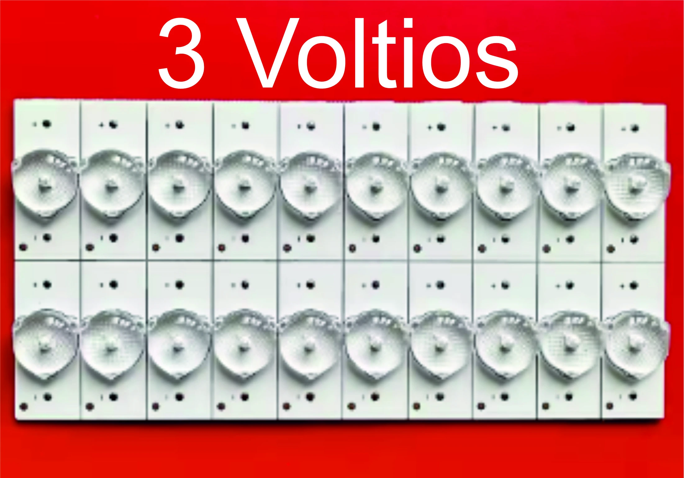 Lote de 20 LED universales para retroiluminación TV - Imagen 2