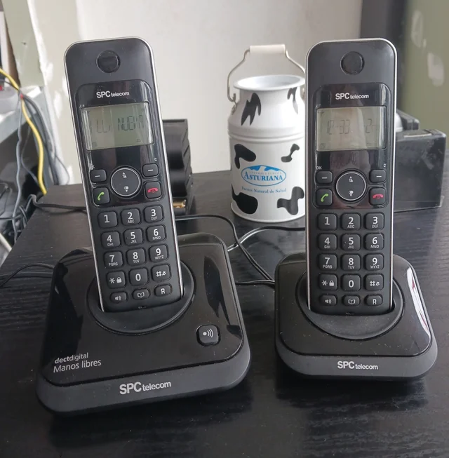 Lote de 2 teléfonos inalámbricos SPC Telecom 7244N - Imagen 3