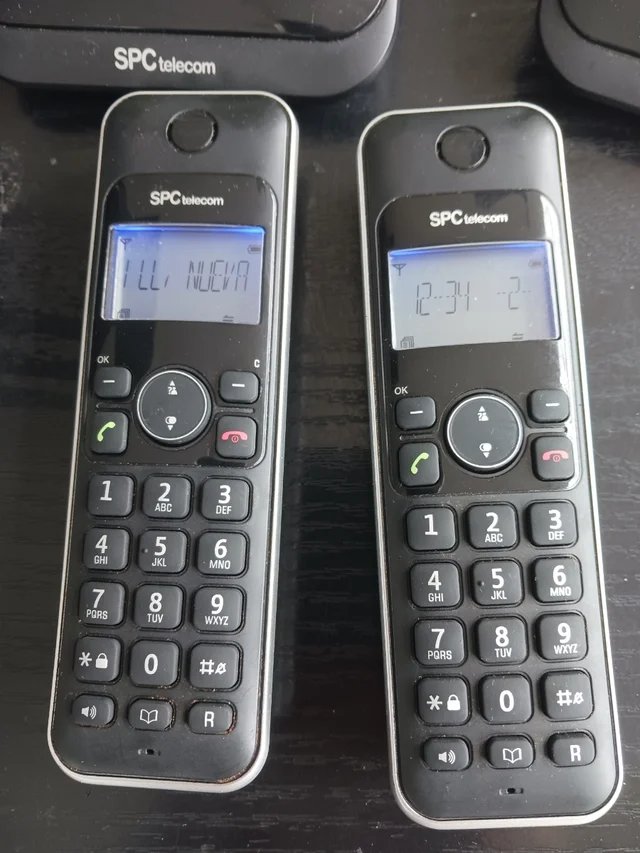 Lote de 2 teléfonos inalámbricos SPC Telecom 7244N - Imagen 4