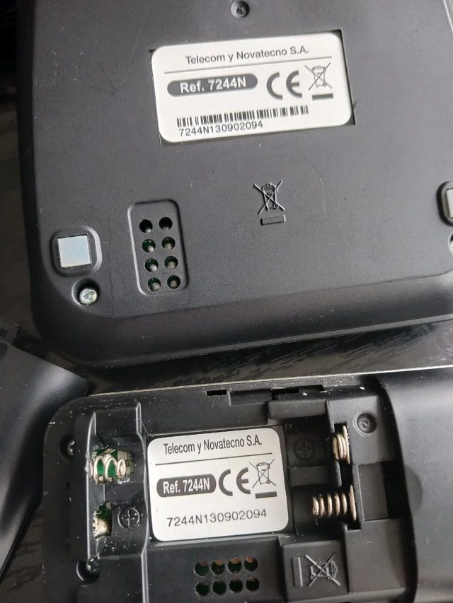 Lote de 2 teléfonos inalámbricos SPC Telecom 7244N - Imagen 7