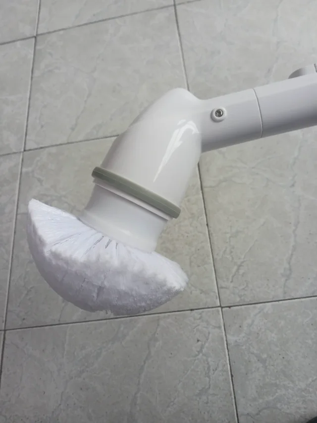 Cepillo de limpieza eléctrico giratorio inalámbrico con mango telescópico - Imagen 8