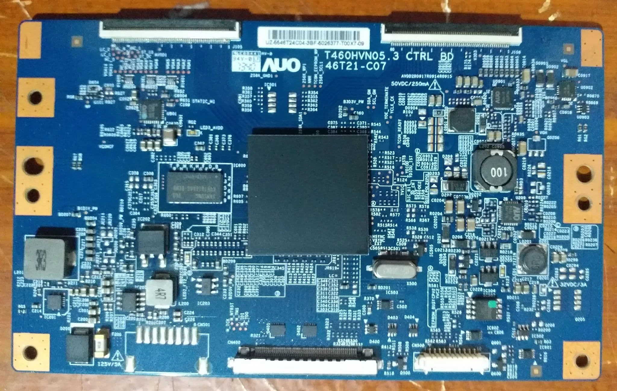 Placa T-Con AUO T460HVN05.3 CTRL BD 46T21-C07 - Imagen 2
