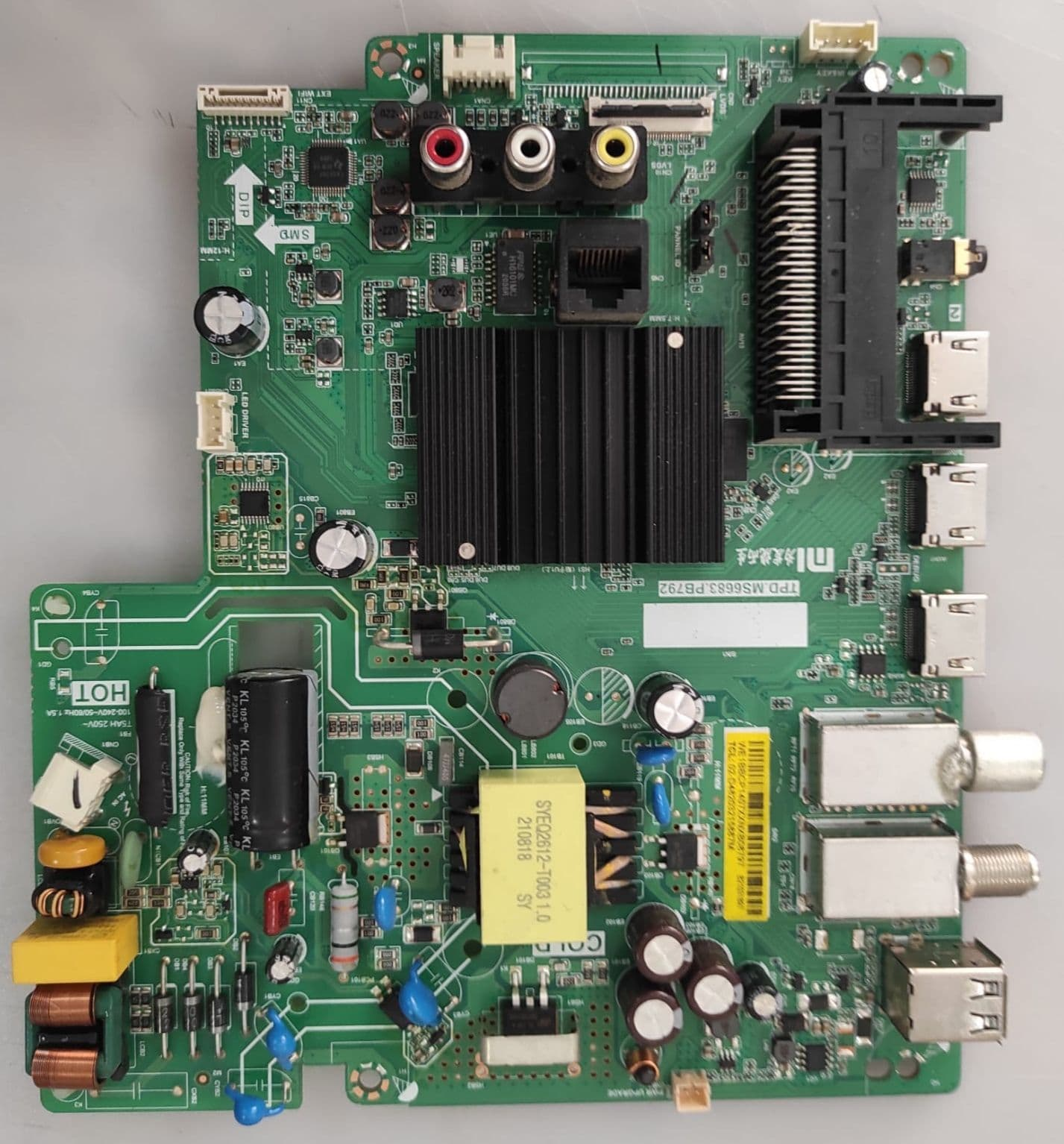 Placa Main TPD.MS6683.PB792 Original - Imagen 3