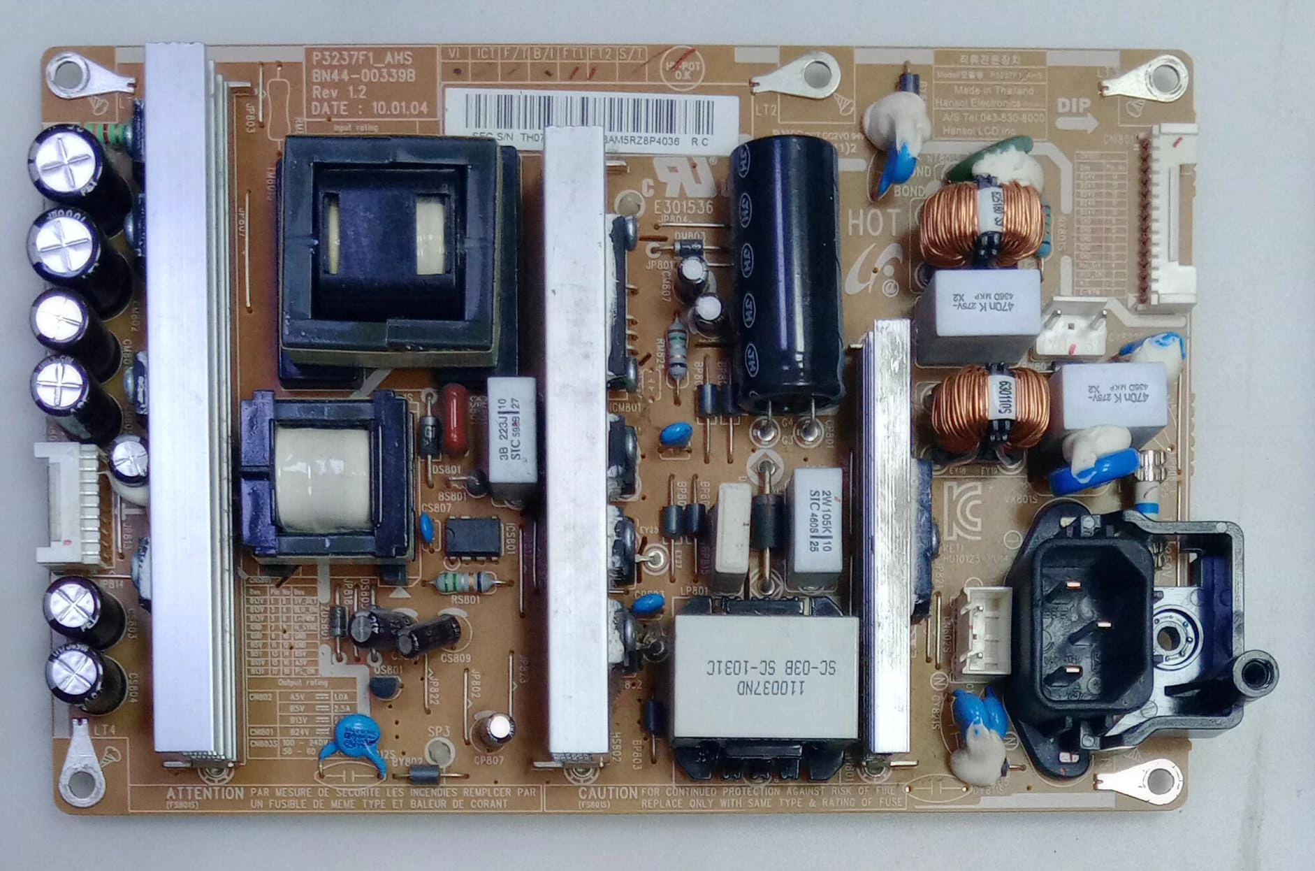 Fuente de Alimentación Samsung BN44-00339B - Imagen 2