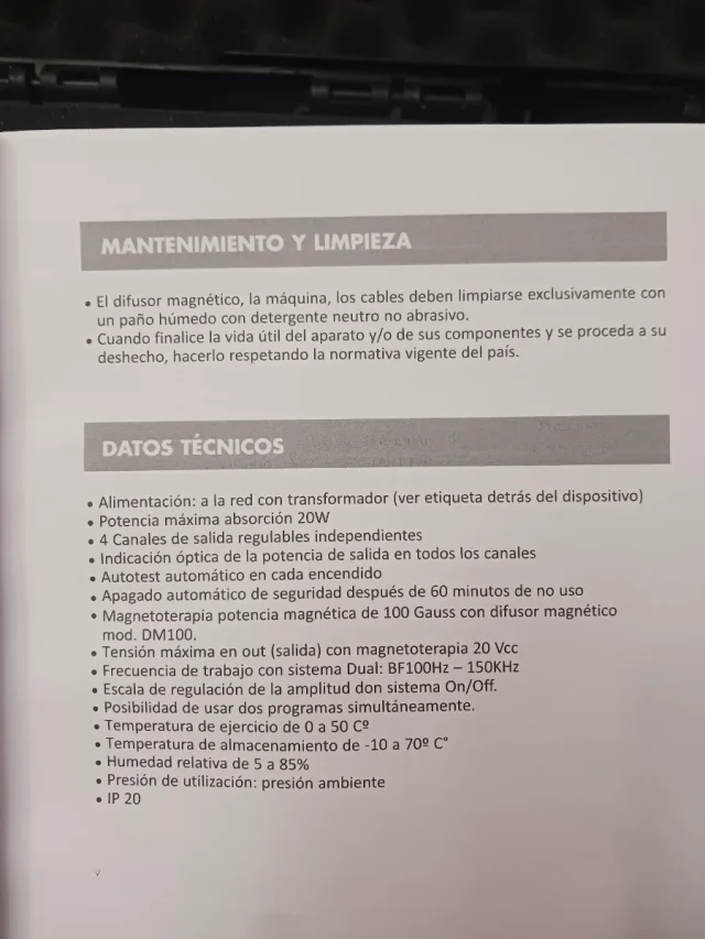 Magnetoterapia portátil Lufhous - Imagen 7