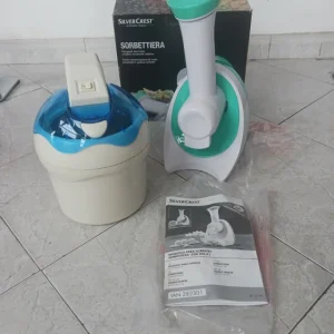 Lote de 2 máquinas para helados y sorbetes caseros