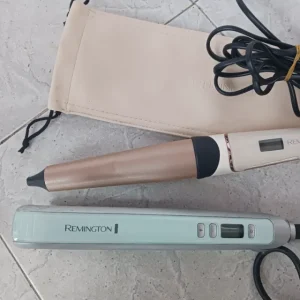 Conjunto de Rizador + Plancha Remington