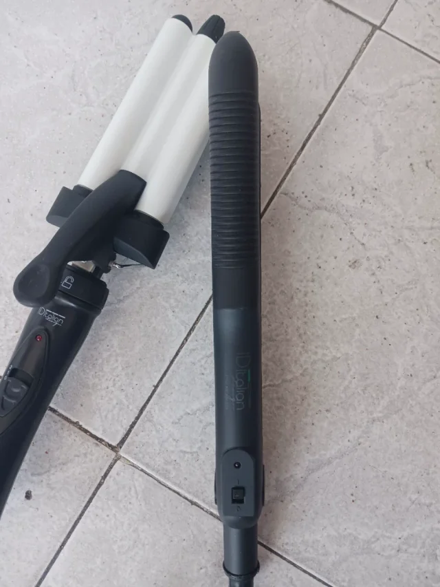 Lote Italian Design Plancha + Tenacilla de 3 barriles - Imagen 6