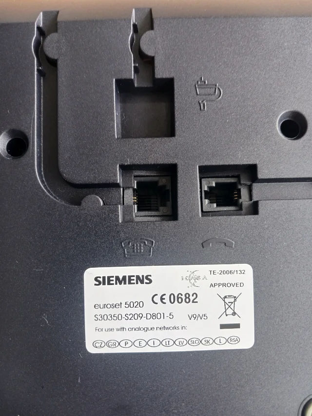 Teléfono fijo Siemens Euroset 5020 - Imagen 3