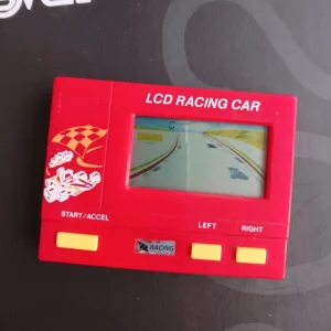 Mini Consola LCD Vintage Racing Car Años 80