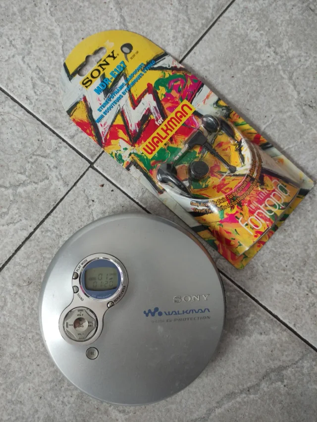 🎧 Sony Walkman D-EJ753 + AuricularesMDR-E187 Precintados 🎧