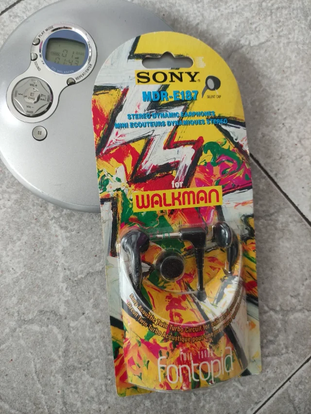 🎧 Sony Walkman D-EJ753 + AuricularesMDR-E187 Precintados 🎧 - Imagen 2