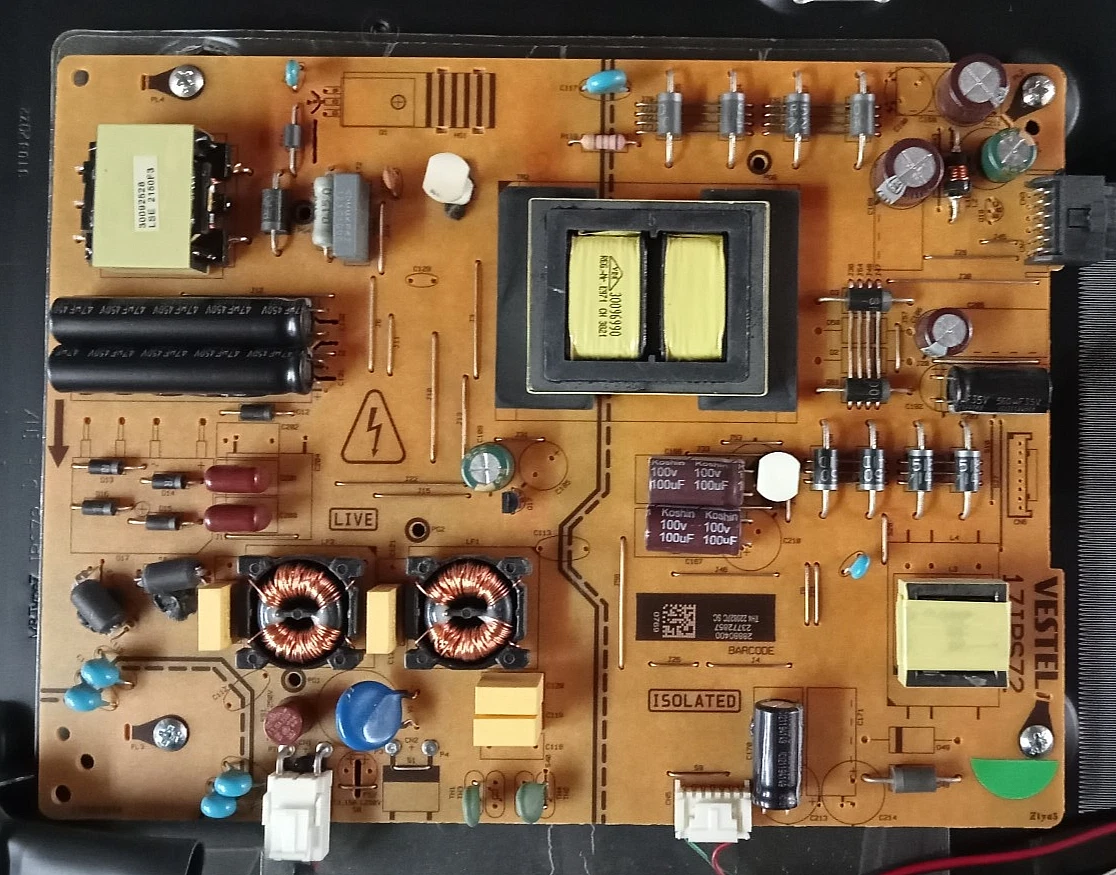 Fuente de alimentación original Vestel 17IPS72